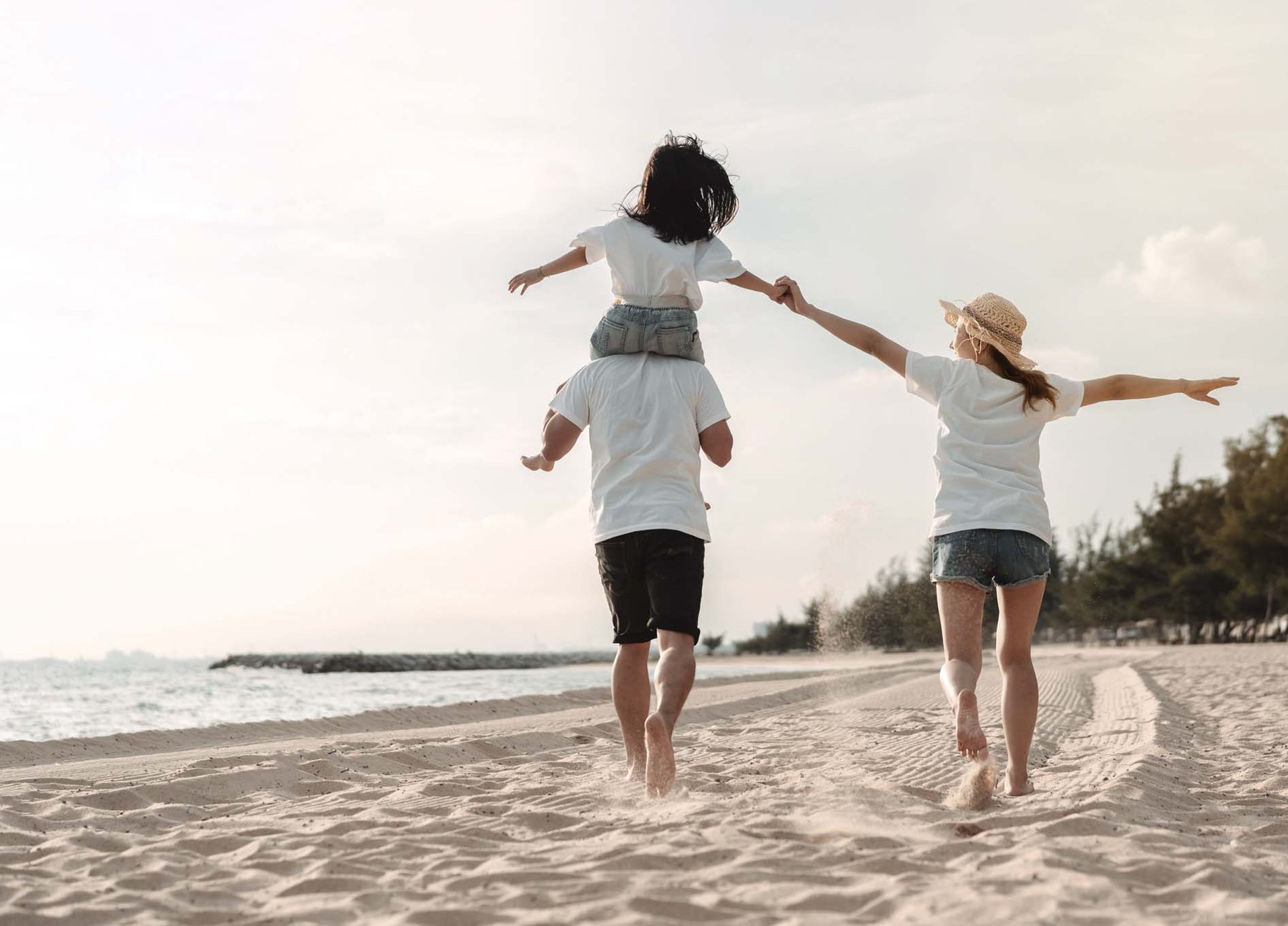 Walks along the Pasir Ris shore