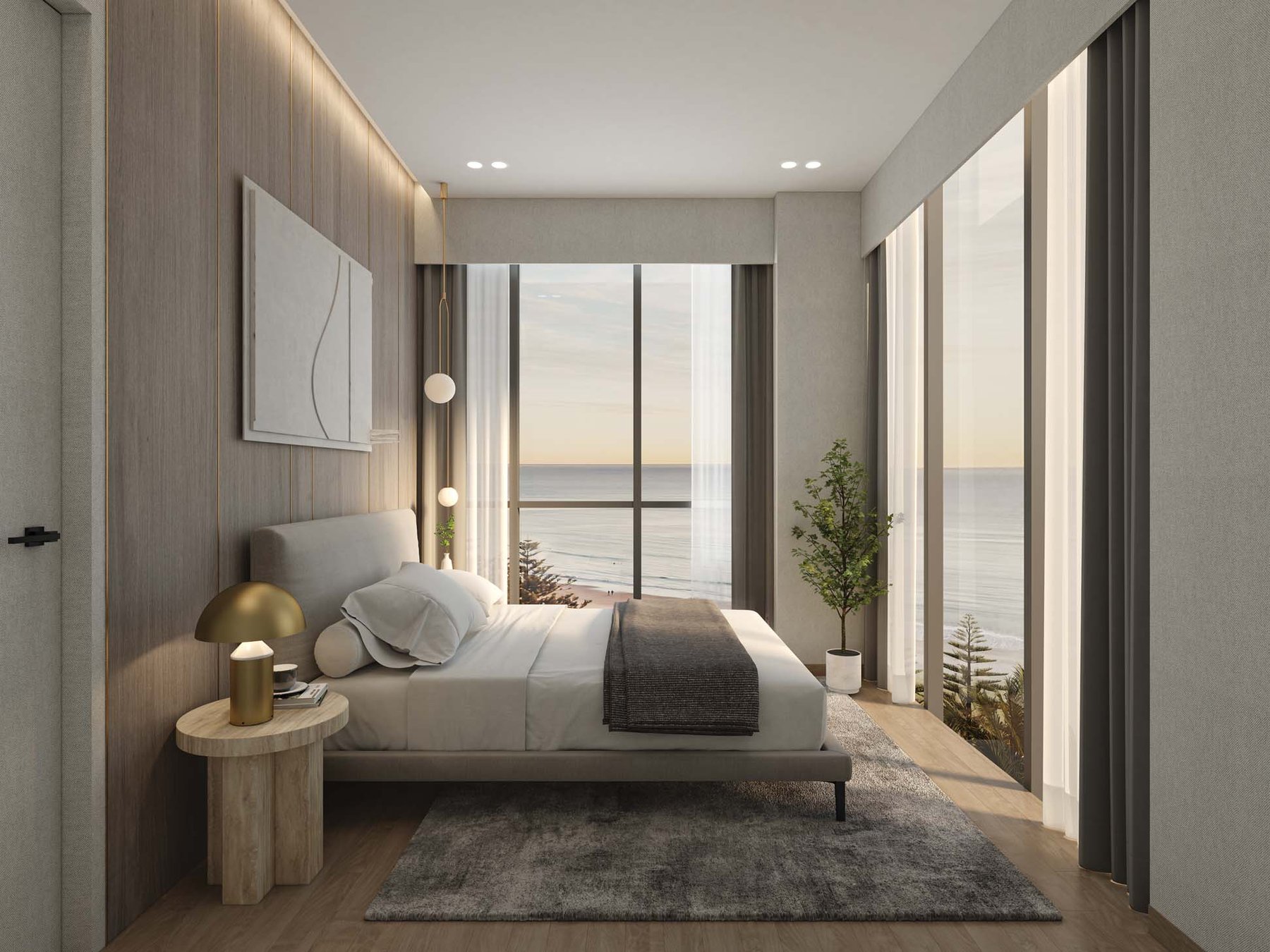 Master bedroom (artist’s impression)