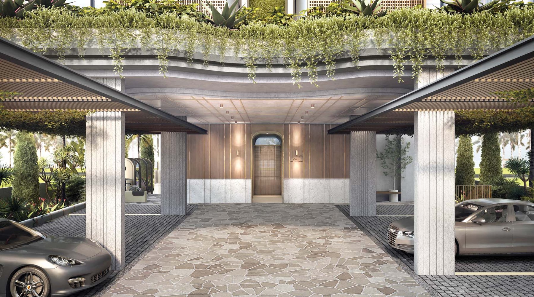 Arrival porch (artist’s impression)