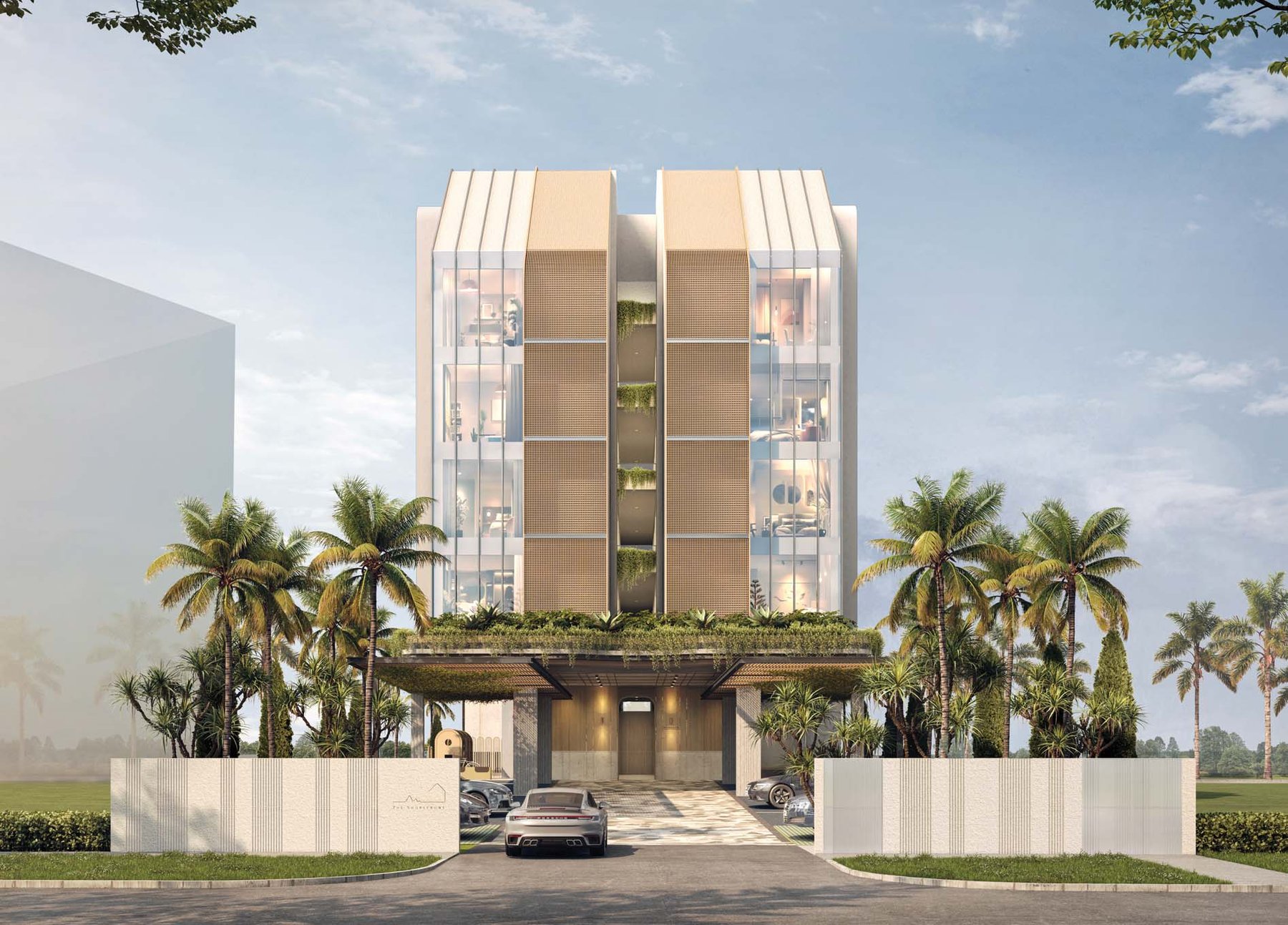 The Shorefront from the street (artist’s impression)